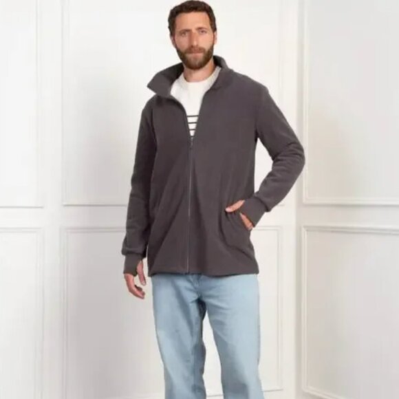 Seraphine Men's 6-in-1 Raincoat/Fleece Jacket - Black - Size XL NWOT - Picture 3 of 15